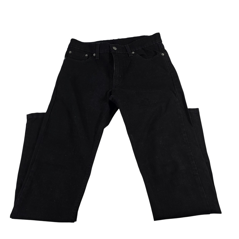 Levis 511 Slim Fit Black Stretch Denim Jeans Mens 29x32 04511-1907